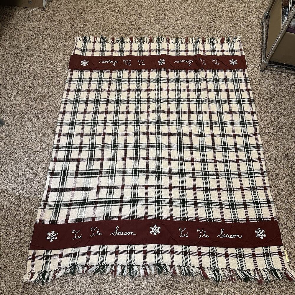 christmas throw blanket